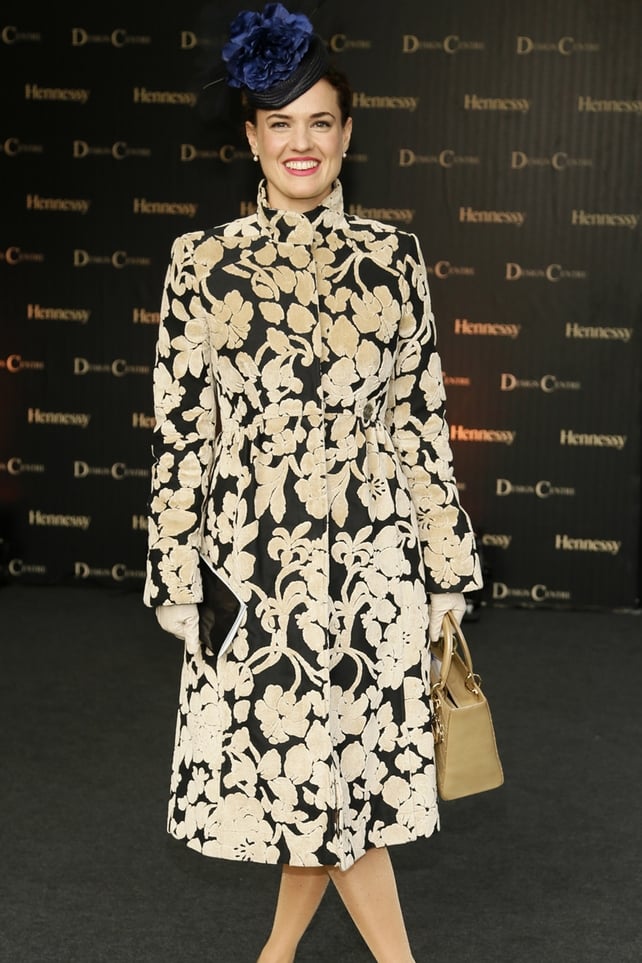 Finalist Louise Cox from Dublin at the Hennessy Gold Cup