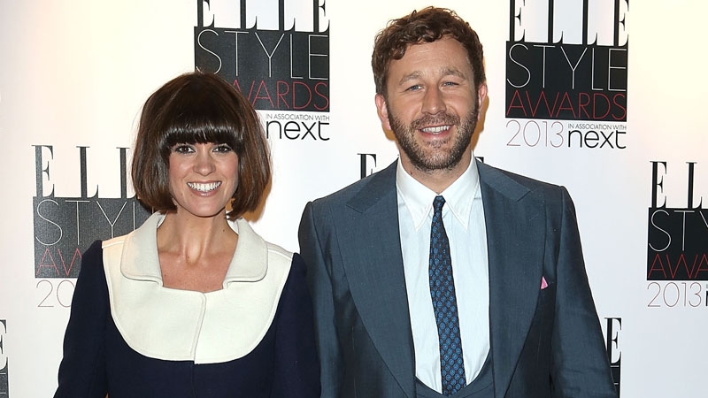 Chris O'Dowd with his wife Dawn O'Porter