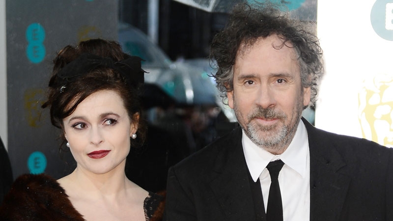 Bonham Carter and Tim Burton pictured last year