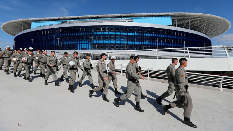 Gremio Stadium will have to close it's north side temporarily following a stadium crash in the stand