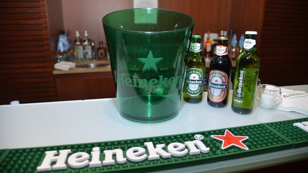 Heineken NV also makes Murphy's Irish Stout, Amstel and Fosters