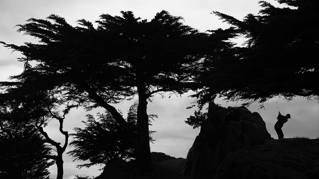Greg Owen at the AT&T Pebble Beach National Pro-Am at the Monterey Peninsula Country Club