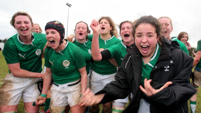 The Ireland women's Six Nations team defeated England for the first time