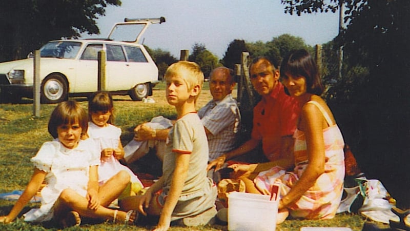 The Niedermeyer family in happier times