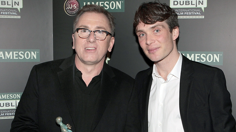 Roth and Broken co-star Cillian Murphy at the Jameson Dublin International Film Festival in February 2013