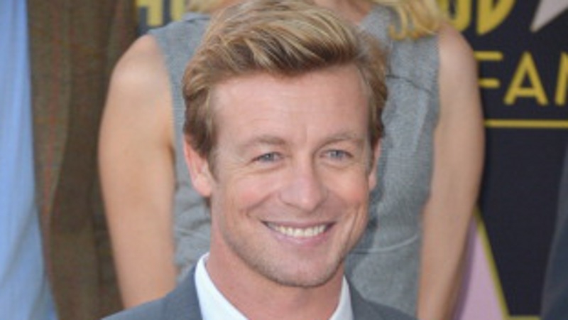 Simon Baker received a star on the Hollywood Walk of Fame