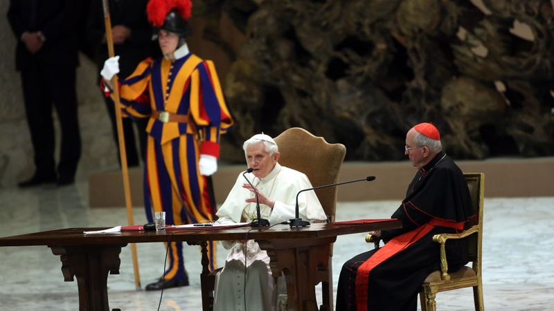 Vatican spokesman said conclave could begin earlier if enough cardinals were present in Rome