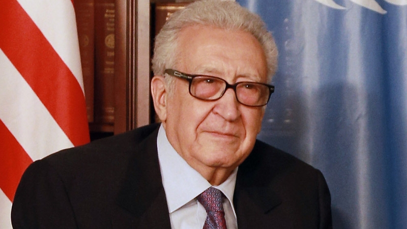 Lakhdar Brahimi proposed the talks could be held on a UN premises