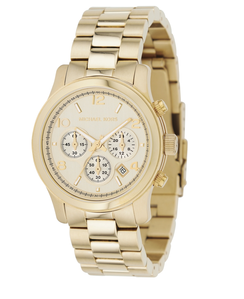 Michael Kors Gold Chronograph Watch