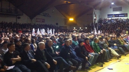 Around 4,000 people are attending the rally