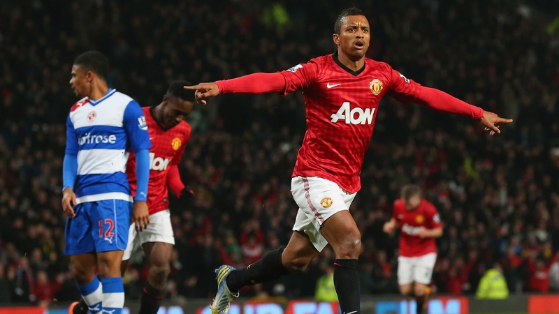 Nani put Manchester United on the way to victory