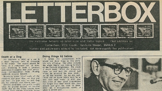 Letterbox, RTÉ Guide, 1 May 1970