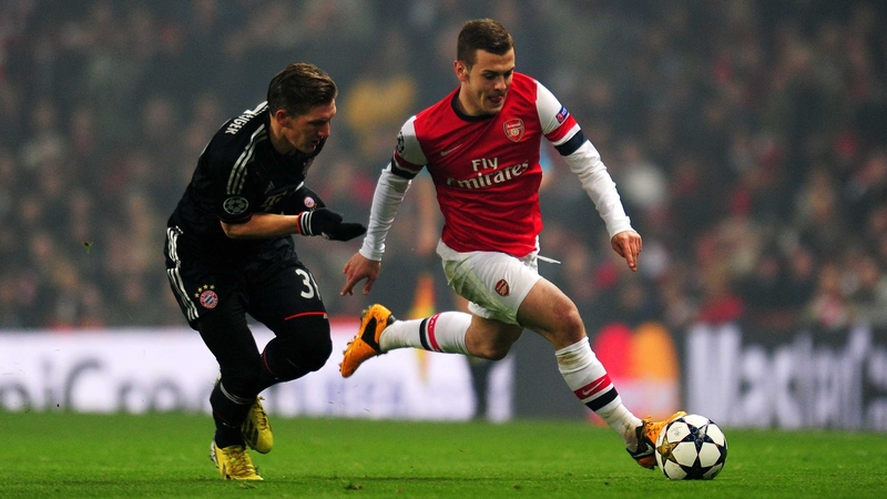 Jack Wilshere will miss Arsenal's Champions League tie with Dortmund