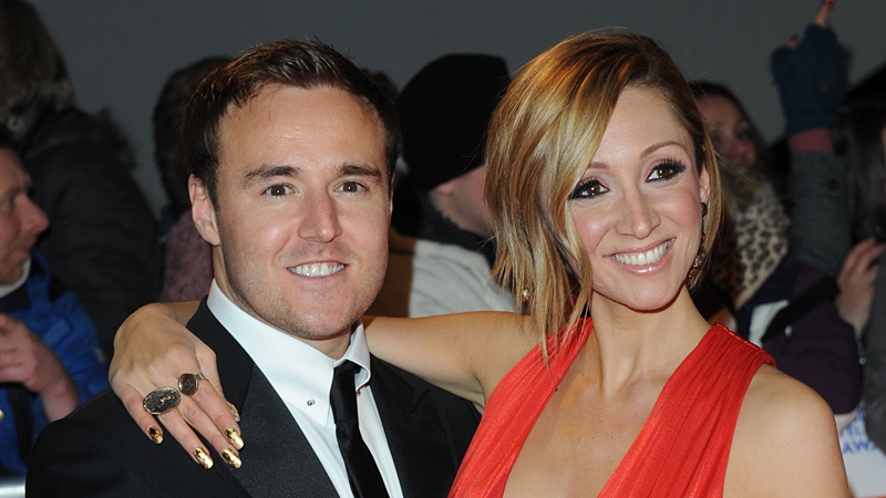 Alan Halsall and Lucy-Jo Hudson