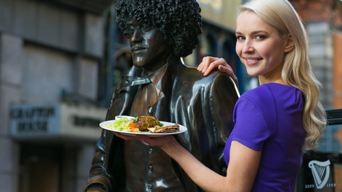 Top Irish model Teodora Sutra helps launch Dine In Dublin week