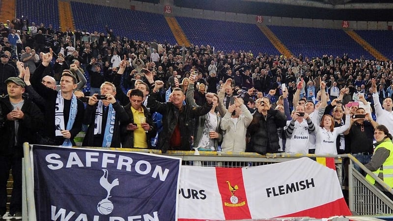 Tottenham fans were attacked in a Lyon pub