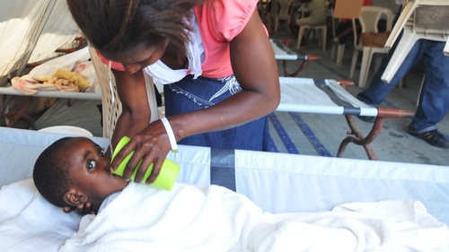 Over 600,000 people were infected in the cholera outbreak