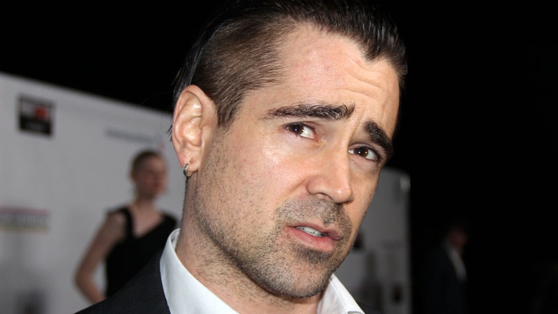 Colin Farrell was honoured at the eighth annual Oscar Wilde last night