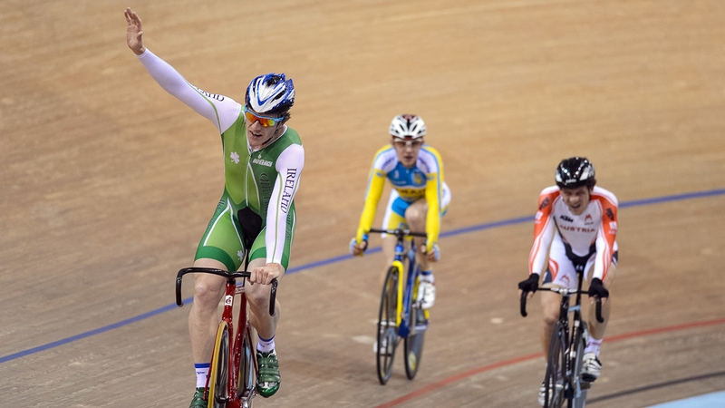 Martyn Irvine won won the world title in the Scratch Race in 2013