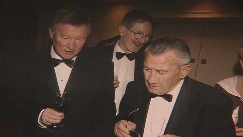 Alex Ferguson pictured with Sean Fallon