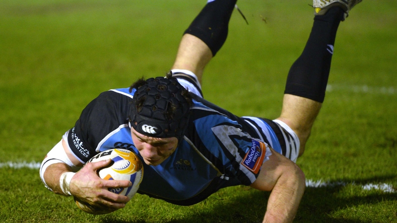 Tim Swinson was among the try scorers for the Scottish outfit