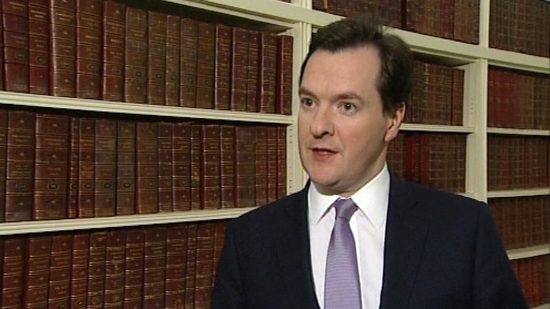 George Osborne said the news 'redoubles' his resolve