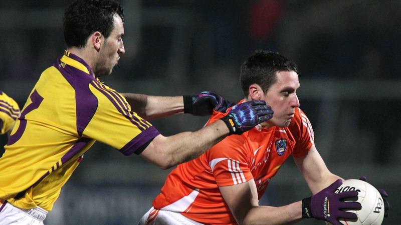 Gavin McParland was Armagh's goal hero as they reeled in their Leinster opponents