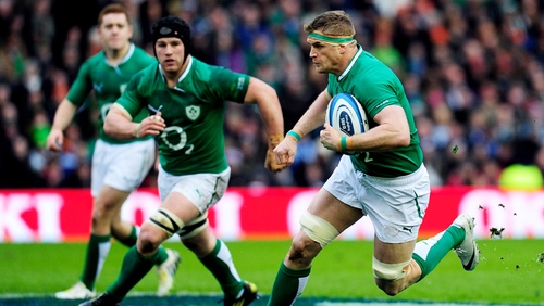 Jamie Heaslip has been carrying a shoulder injury since the new year