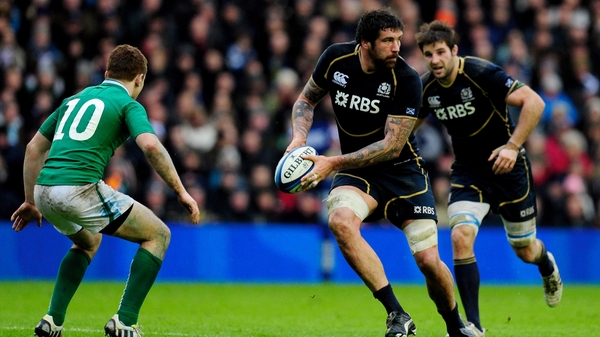 Jim Hamilton has played his last game for Scotland