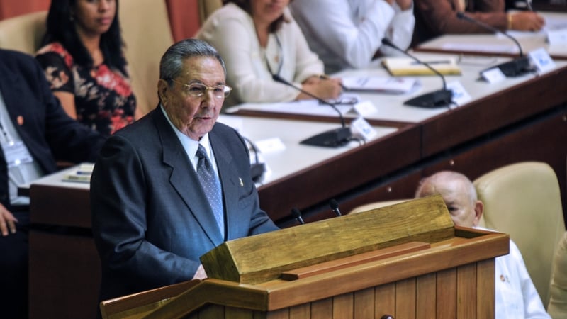 Raul Castro said he hopes to establish two-term limits and age caps for political offices including the presidency