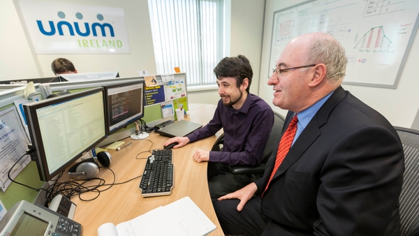 Minister Phil Hogan said unum is now one of Carlow's premier employers