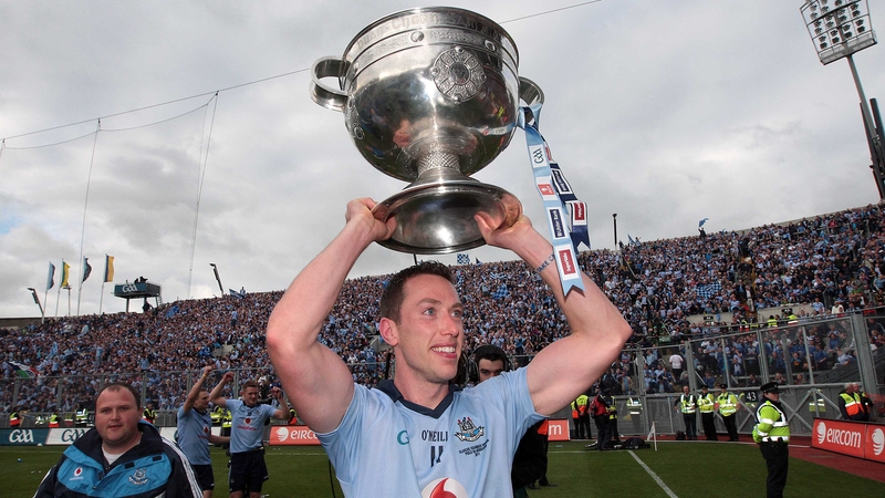 Barry Cahill, seen here after Dublin's 2011 All-Ireland win, will continue to line out for St Brigid's