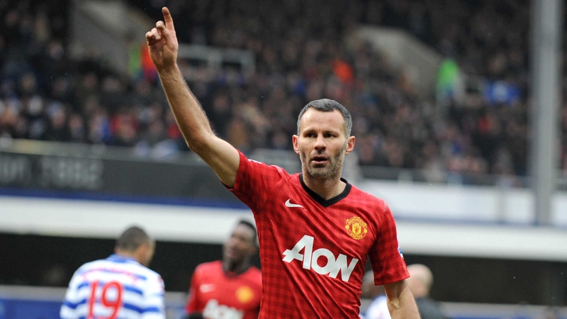 Giggs was recently on the score sheet for United in the league game against QPR