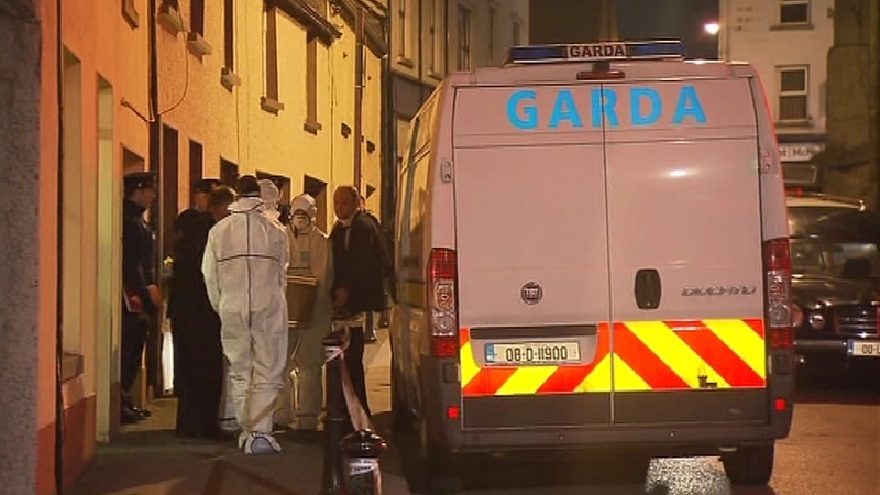 A shotgun was found in the house on Centaur Street in Carlow town