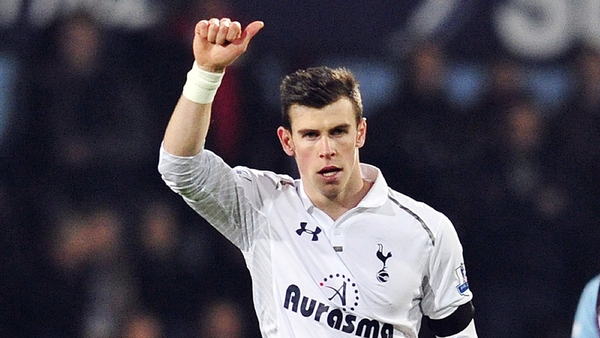 Gareth Bale has scored 42 goals in 146 appearances for Tottenham