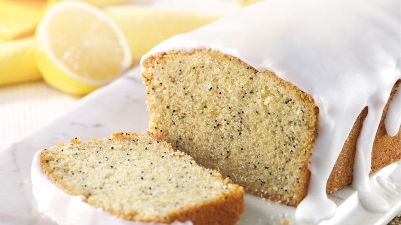 Gluten Free Lemon and Poppyseed Loaf