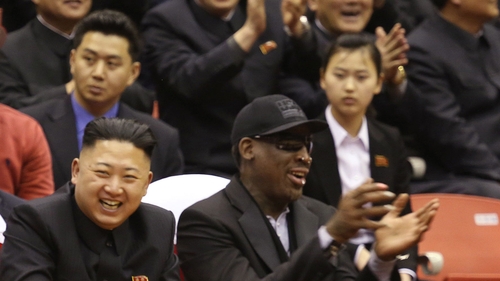 Rodman was in North Korea to film an episode of a TV series