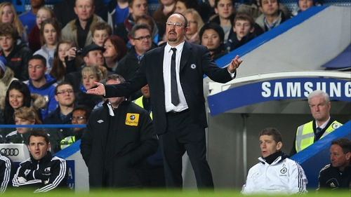 Rafael Benitez's side are in a battle for a top four finish