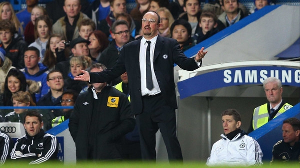 Rafael Benitez's side are in a battle for a top four finish