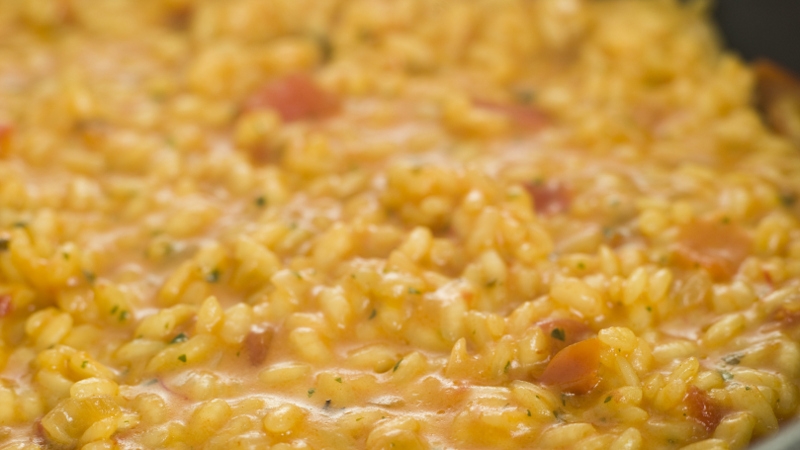 Creamy Smoked Haddock and Chive Risotto: Anita Thoma