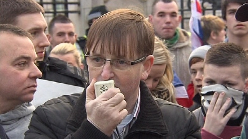 Willie Frazer faces a number of charges linked to the Union flag protests
