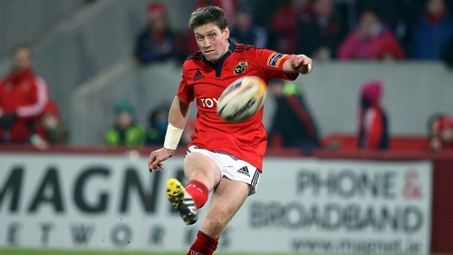O'Gara in action for Munster