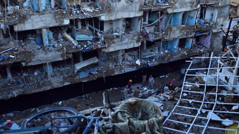 At least 146 people were also injured in the Karachi explosion