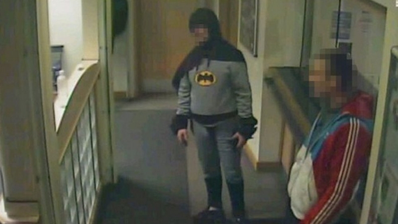 Stan Worby, 39, said wearing a tracksuit under his outfit made him appear overweight