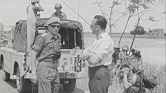 Lieutenant Todd and Kevin O'Kelly in Cyprus (1964)