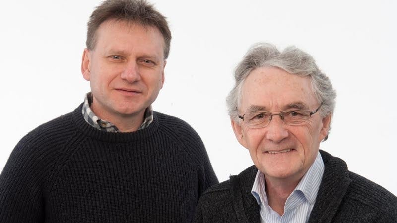 Blue of the Night presenters Eamonn Lenihan and Carl Corcoran