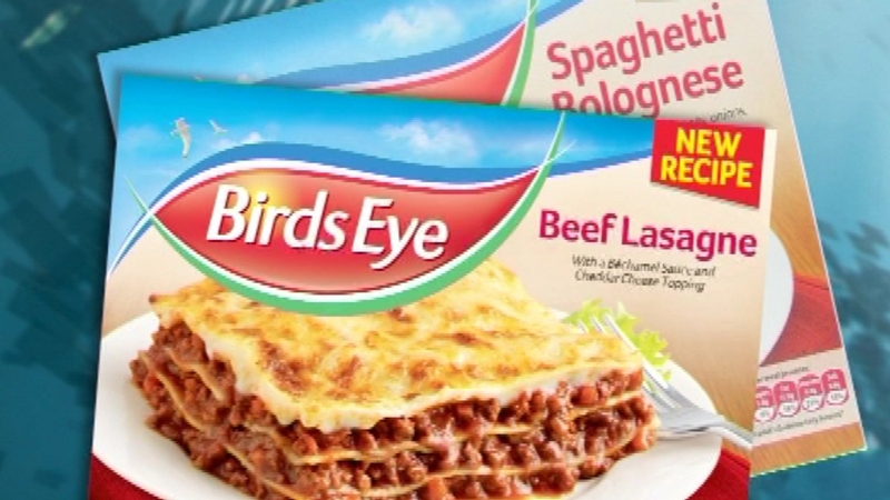 Tests on Birds Eye spaghetti bolognese and beef lasagne found the products contained horse DNA