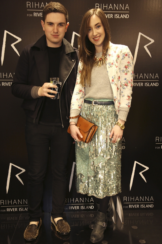 Cameron Caraliere and Sinead Kelly