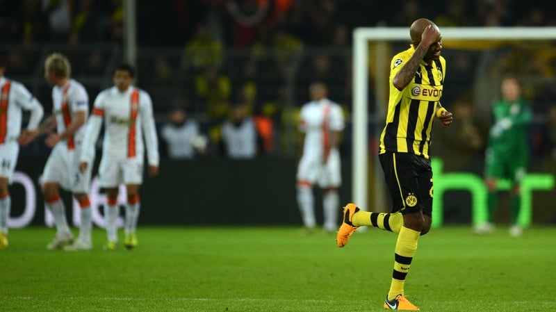 Felipe Santana set Dortmund on their way