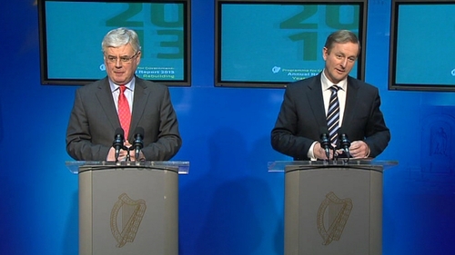 Eamon Gilmore and Enda Kenny said any new jobs will go to those on the Live Register